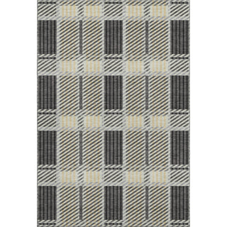 Piper Looms Mayfield Plaid AMF1000 Gray Machine Washable Area Rug main image