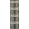 Piper Looms Mayfield Plaid AMF1000 Gray Machine Washable Area Rug Runner Main Image