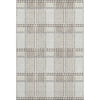 Piper Looms Mayfield Plaid AMF1000 Ivory Machine Washable Area Rug main image