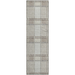 Piper Looms Mayfield Plaid AMF1000 Ivory Machine Washable Area Rug Runner Main Image