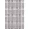 Piper Looms Mayfield Plaid AMF1000 Lavender Machine Washable Area Rug main image
