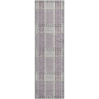 Piper Looms Mayfield Plaid AMF1000 Lavender Machine Washable Area Rug Runner Main Image