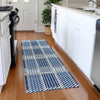 Piper Looms Mayfield Plaid AMF1000 Navy Machine Washable Area Rug Runner Lifestyle Image Feature
