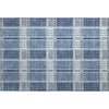 Piper Looms Mayfield Plaid AMF1000 Navy Machine Washable Area Rug Scatter Main Image