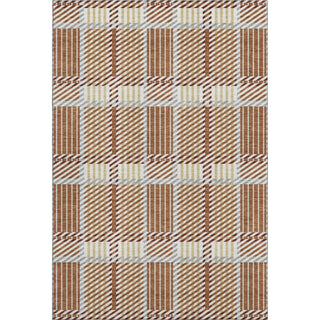 Piper Looms Mayfield Plaid AMF1000 Paprika Machine Washable Area Rug main image