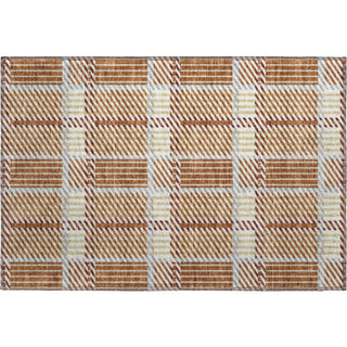 Piper Looms Mayfield Plaid AMF1000 Paprika Machine Washable Area Rug Scatter Main Image