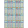 Piper Looms Mayfield Plaid AMF1000 White Machine Washable Area Rug main image