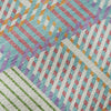 Piper Looms Mayfield Plaid AMF1000 White Machine Washable Area Rug Swatch Image