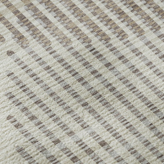 Piper Looms Mayfield Circles AMF1001 Beige Machine Washable Area Rug Swatch Image