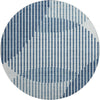 Piper Looms Mayfield Circles AMF1001 Blue Machine Washable Area Rug Round Main Image