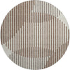 Piper Looms Mayfield Circles AMF1001 Brown Machine Washable Area Rug Round Main Image