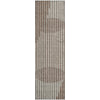 Piper Looms Mayfield Circles AMF1001 Brown Machine Washable Area Rug Runner Main Image