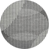 Piper Looms Mayfield Circles AMF1001 Charcoal Machine Washable Area Rug Round Main Image