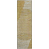 Piper Looms Mayfield Circles AMF1001 Gold Machine Washable Area Rug Runner Main Image