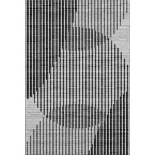 Piper Looms Mayfield Circles AMF1001 Gray Machine Washable Area Rug main image