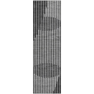 Piper Looms Mayfield Circles AMF1001 Gray Machine Washable Area Rug Runner Main Image