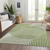 Piper Looms Mayfield Circles AMF1001 Green Machine Washable Area Rug Lifestyle Image Feature