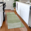 Piper Looms Mayfield Circles AMF1001 Green Machine Washable Area Rug Runner Lifestyle Image Feature