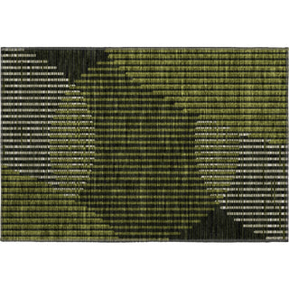 Piper Looms Mayfield Circles AMF1001 Olive Machine Washable Area Rug Scatter Main Image