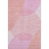 Piper Looms Mayfield Circles AMF1001 Pink Machine Washable Area Rug main image