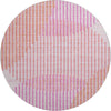 Piper Looms Mayfield Circles AMF1001 Pink Machine Washable Area Rug Round Main Image