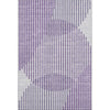 Piper Looms Mayfield Circles AMF1001 Purple Machine Washable Area Rug main image
