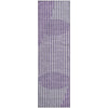 Piper Looms Mayfield Circles AMF1001 Purple Machine Washable Area Rug Runner Main Image