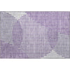 Piper Looms Mayfield Circles AMF1001 Purple Machine Washable Area Rug Scatter Main Image