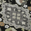 Piper Looms Mayfield Oriental AMF1002 Black Machine Washable Area Rug Swatch Image