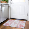 Piper Looms Mayfield Oriental AMF1002 Blush Machine Washable Area Rug Scatter Lifestyle Image Feature