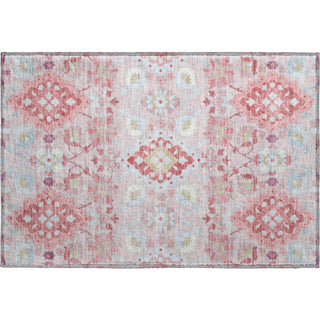 Piper Looms Mayfield Oriental AMF1002 Blush Machine Washable Area Rug Scatter Main Image