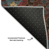 Piper Looms Mayfield Oriental AMF1002 Denim Machine Washable Area Rug Backing Image