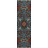 Piper Looms Mayfield Oriental AMF1002 Denim Machine Washable Area Rug Runner Main Image