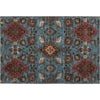 Piper Looms Mayfield Oriental AMF1002 Denim Machine Washable Area Rug Scatter Main Image