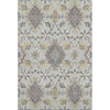 Piper Looms Mayfield Oriental AMF1002 Gray Machine Washable Area Rug main image