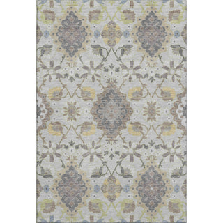 Piper Looms Mayfield Oriental AMF1002 Gray Machine Washable Area Rug main image