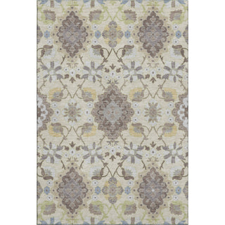 Piper Looms Mayfield Oriental AMF1002 Ivory Machine Washable Area Rug main image