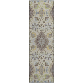 Piper Looms Mayfield Oriental AMF1002 Ivory Machine Washable Area Rug Runner Main Image