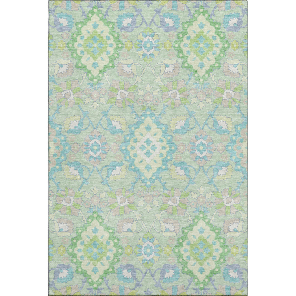 Piper Looms Mayfield Oriental AMF1002 Mint Machine Washable Area Rug main image