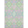 Piper Looms Mayfield Oriental AMF1002 Pink Machine Washable Area Rug main image