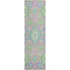Piper Looms Mayfield Oriental AMF1002 Pink Machine Washable Area Rug Runner Main Image