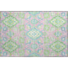 Piper Looms Mayfield Oriental AMF1002 Pink Machine Washable Area Rug Scatter Main Image