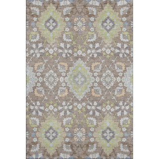 Piper Looms Mayfield Oriental AMF1002 Taupe Machine Washable Area Rug main image