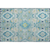Piper Looms Mayfield Oriental AMF1002 Teal Machine Washable Area Rug Scatter Main Image