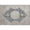 Piper Looms Mayfield Oriental AMF1003 Black Machine Washable Area Rug Scatter Main Image