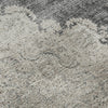 Piper Looms Mayfield Oriental AMF1003 Black Machine Washable Area Rug Swatch Image