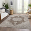 Piper Looms Mayfield Oriental AMF1003 Brown Machine Washable Area Rug Lifestyle Image Feature