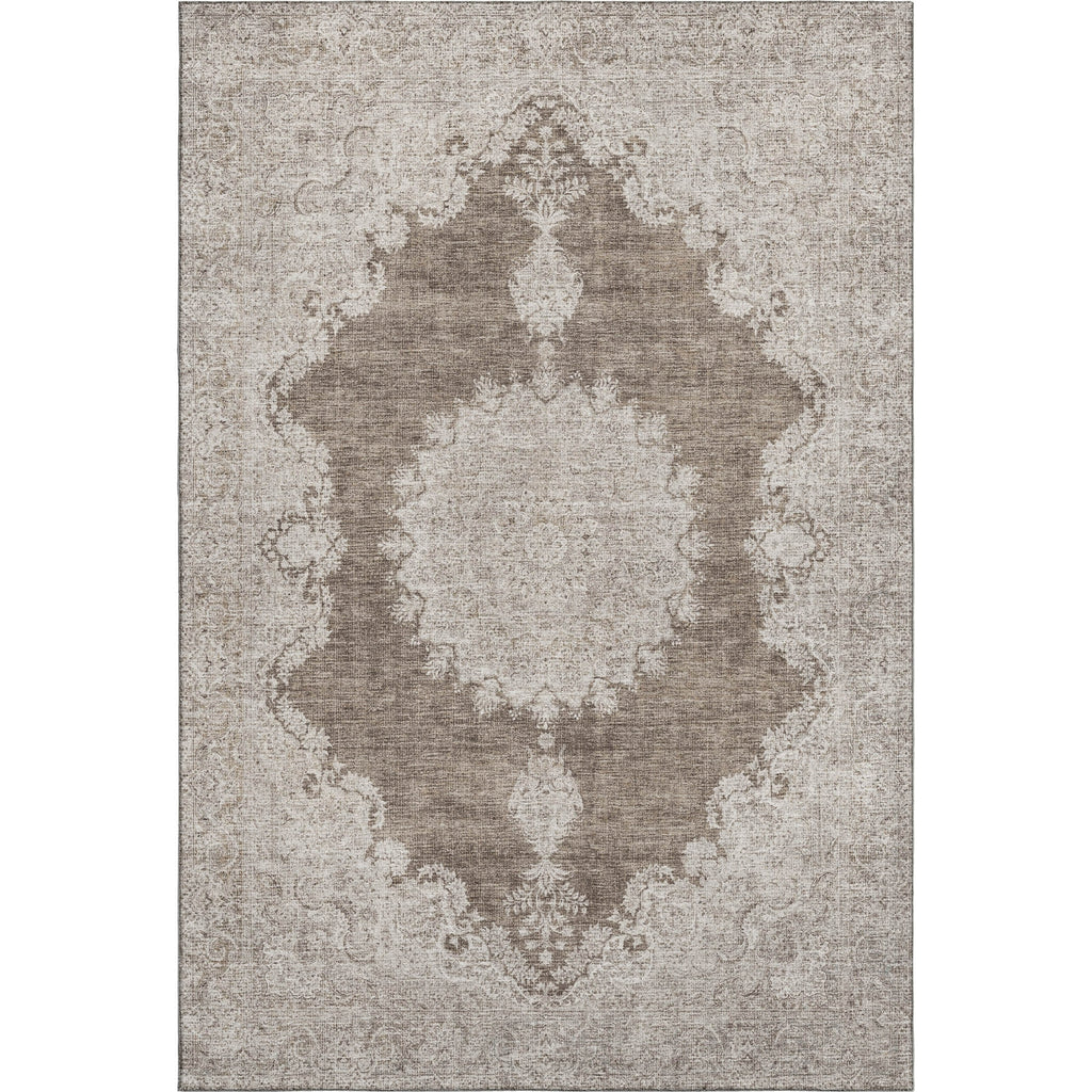 Piper Looms Mayfield Oriental AMF1003 Brown Machine Washable Area Rug main image