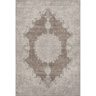 Piper Looms Mayfield Oriental AMF1003 Brown Machine Washable Area Rug main image