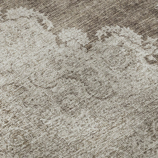 Piper Looms Mayfield Oriental AMF1003 Brown Machine Washable Area Rug Swatch Image